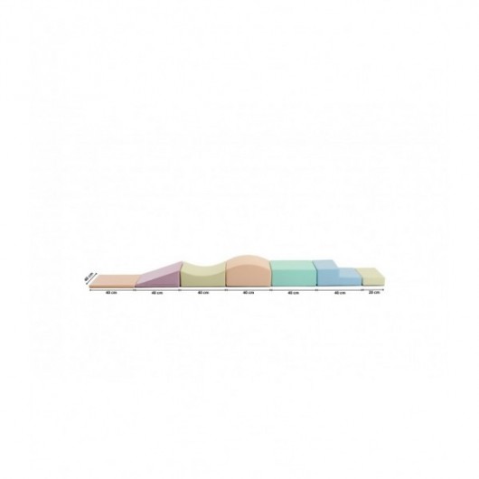 SET DE MOTRICITÉ 7 ELEMENTS - PASTEL