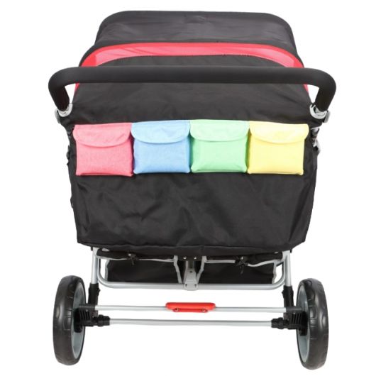 Poussette quadruple Familidoo Lidoo Star DJ04FRL+