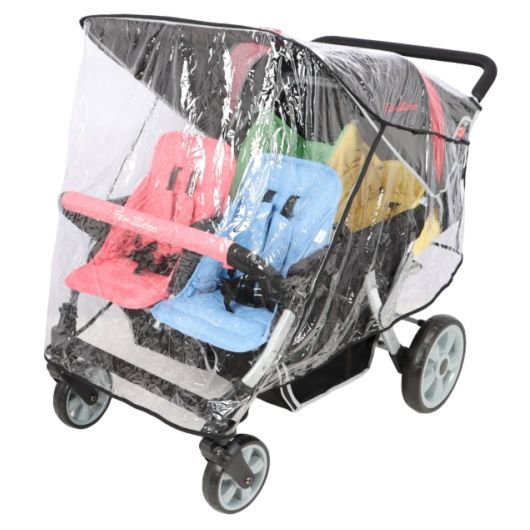 Poussette quadruple Familidoo Lidoo Star DJ04FRL+