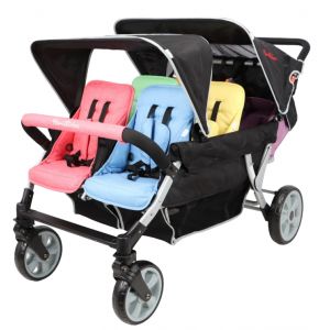 Poussette Sextuple Familidoo Lidoo Bus BB