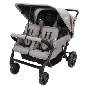 Poussette quadruple Familidoo Lidoo Star Full Grey