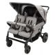 Poussette quadruple Familidoo Lidoo Star Full Grey