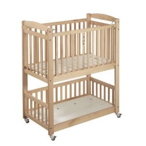 Lit double couchage à barreaux Wiki Cat 100 x 50 cm