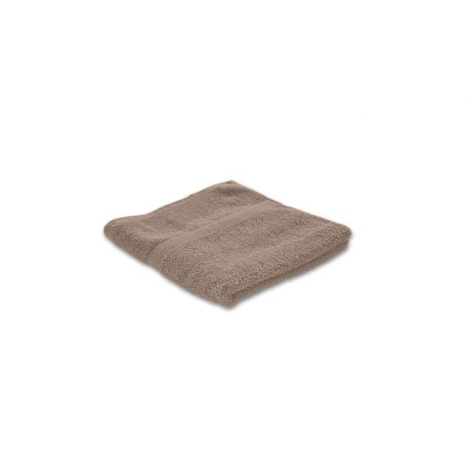 LOT DE 6 serviettes de toilette Taupe