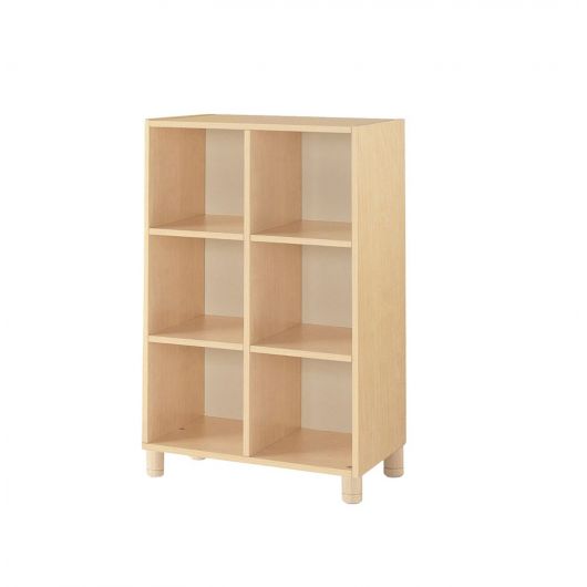 Meuble 6 casiers ouverts - H114 cm