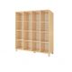 Meuble 16 casiers ouverts - H148 cm