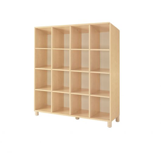 Meuble 16 casiers ouverts - H148 cm