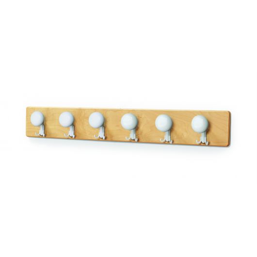 Lisse de 6 patères