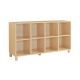 Meuble 8 compartiments ouverts - H80 cm