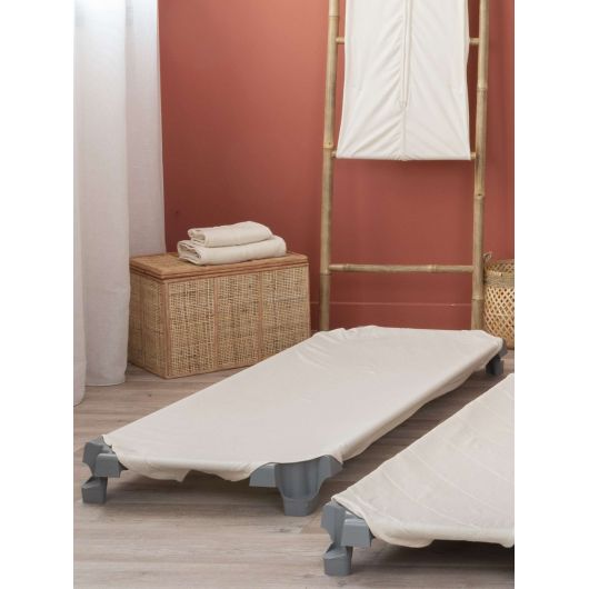 Drap de dessous couchette Jersey Bio - Naturel