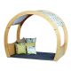 COSY COVE - LARGE - Avec tapis et 6 x coussins - MEADOW