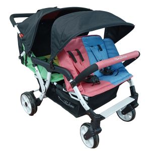 Poussette quadruple Familidoo Lidoo City H4E