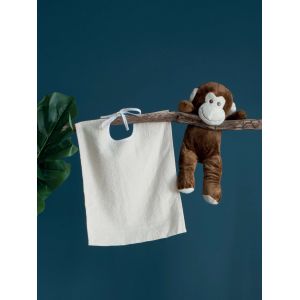 LOT DE 12 Bavoirsà lacettes - 30 x 40 cm - Bio