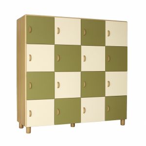 Meuble 16 casiers à portes - H148 cm