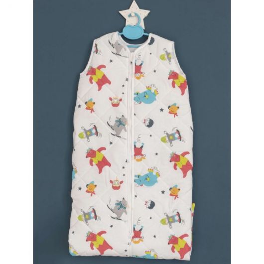 Turbulette matelassée 48 x 90/70 cm - Ours