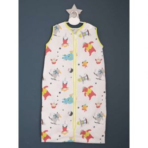 Turbulette été coton 48 x 90/70 cm - ours