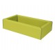 Lit en mousse bords droits d.30kg/m³ couchage 120 x 60