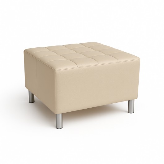 Banquette carrée 60x60 avec pieds - Assise H38 cm