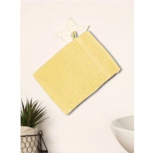 LOT DE 12 Gants de toilette 15 x 20 cm Jaune