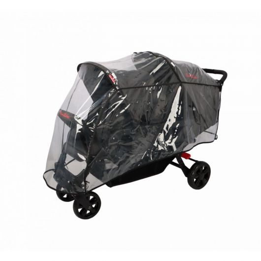 Poussette triple Familidoo Lidoo H3E + Ergondrive Full Black