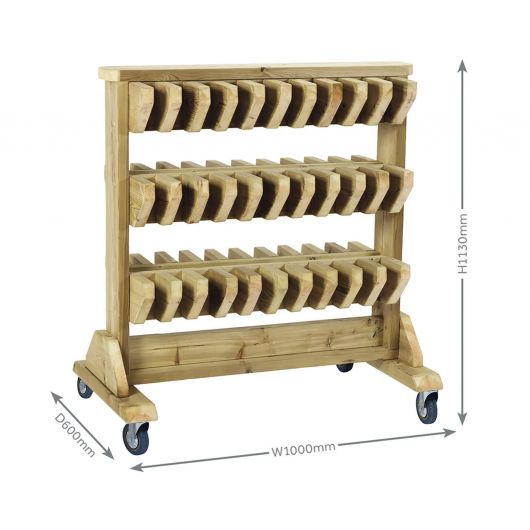 STOCKAGE MOBILE POUR BOTTES DOUBLE FACE