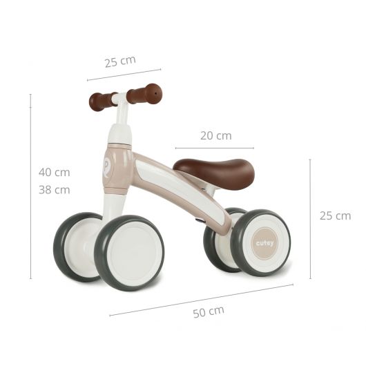 PORTEUR CUTEY DÈS 12 MOIS - RETRO BEIGE