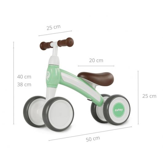PORTEUR CUTEY DÈS 12 MOIS - RETRO GREEN