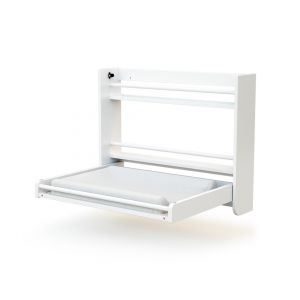 Table à langer murale rabattable en bois Blanc