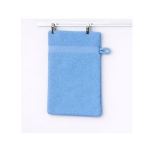 LOT DE 12 Gants coton 500g/m² - 15 x 20 cm - Bleu