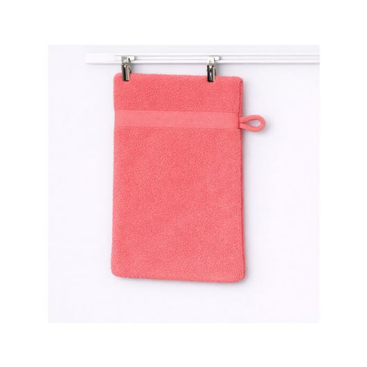 LOT DE 12 Gants coton 500g/m² - 15 x 20 cm - Corail