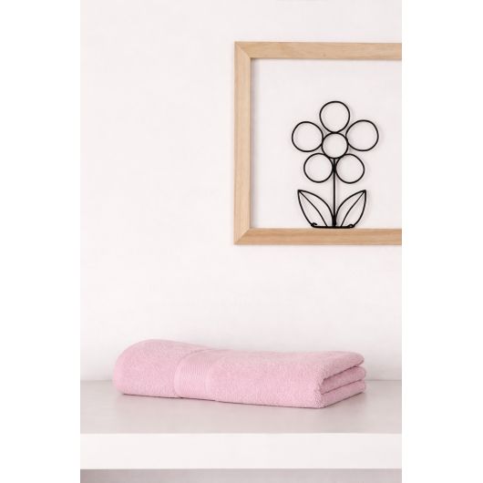 LOT DE 6 Serviettes éponge chlorable 400g/m² - 50 x 100 - Parme