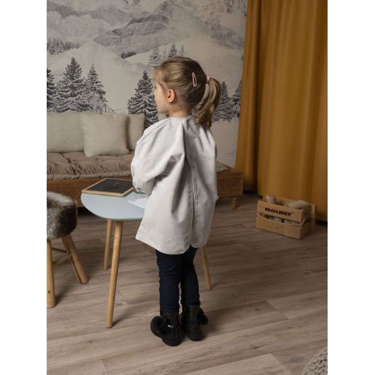 LOT DE 5 Tabliers éponge enduite -12/18 mois