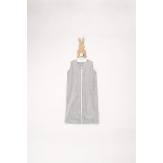 Turbulette microfibre 48 x 90/70 cm - Gris