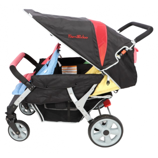 Poussette 4 places Lidoo Star DJ04FRL+