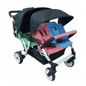 Poussette 4 places Lidoo City H4E