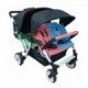 Poussette 4 places Lidoo City H4E