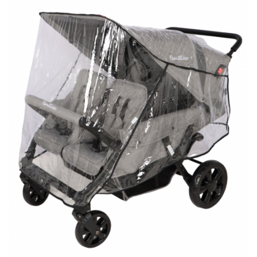 Poussette 4 places Lidoo Star Full Grey