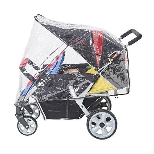 Poussette 4 places Lidoo Star Full Grey