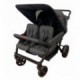 Poussette 4 places Lidoo Star Full Black