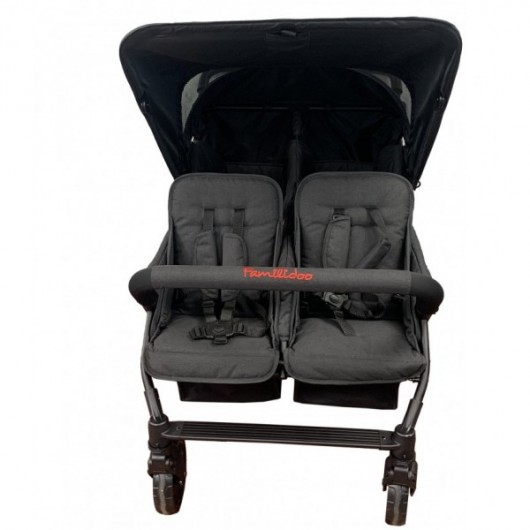 Poussette 4 places Lidoo Star Full Black