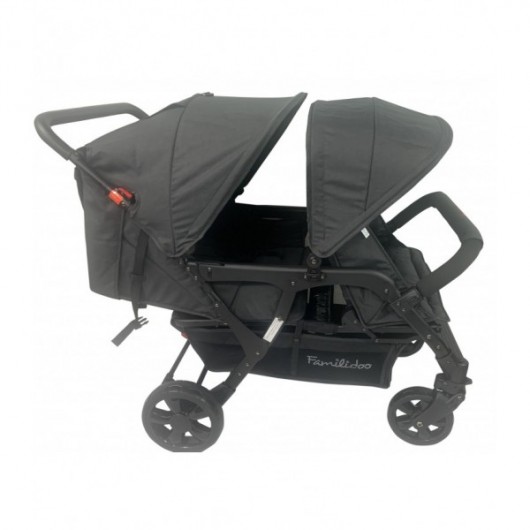 Poussette 4 places Lidoo City H4E Full Black