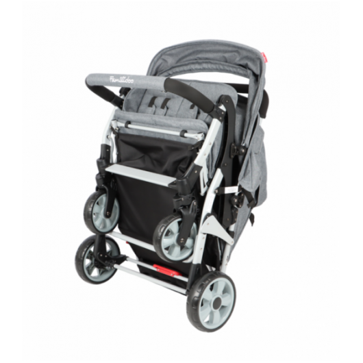 Poussette 4 places Lidoo City H4E Full Grey