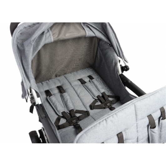 Poussette 4 places Lidoo City H4E Full Grey