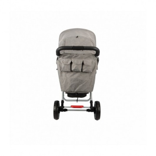 Poussette 3 places Lidoo H3E + Ergondrive Full Grey