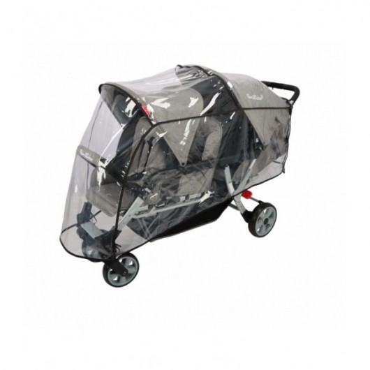 Poussette 3 places Lidoo H3E + Ergondrive Full Grey