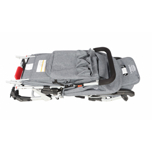 Poussette 3 places Lidoo H3E + Ergondrive Full Grey