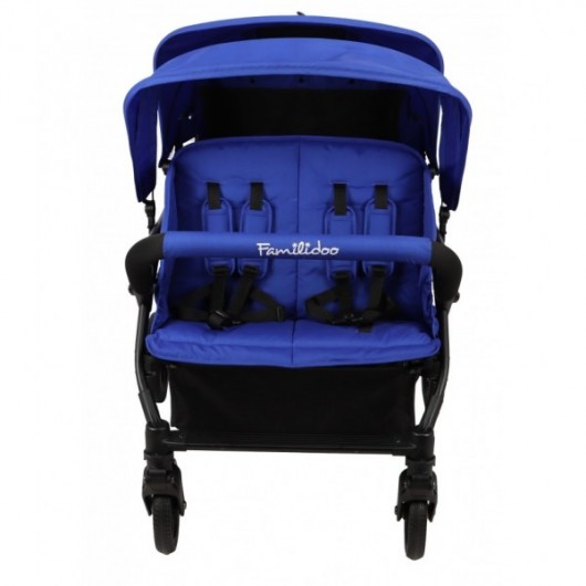 Poussette 4 places Lidoo Lite Artic Blue