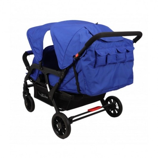 Poussette 4 places Lidoo Lite Artic Blue