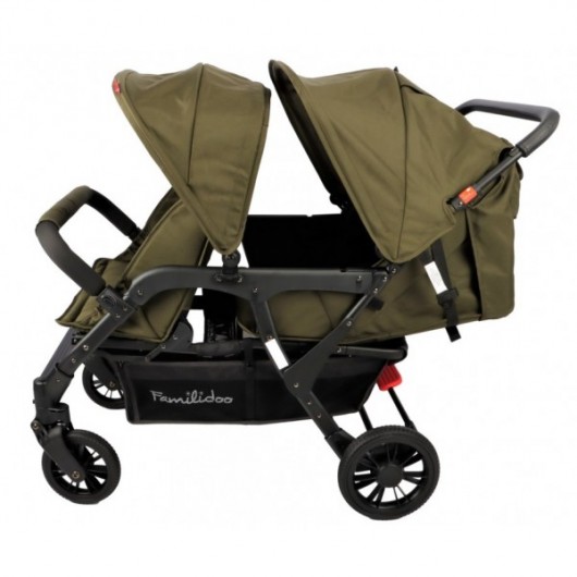 Poussette 4 places Lidoo Lite Green Forest