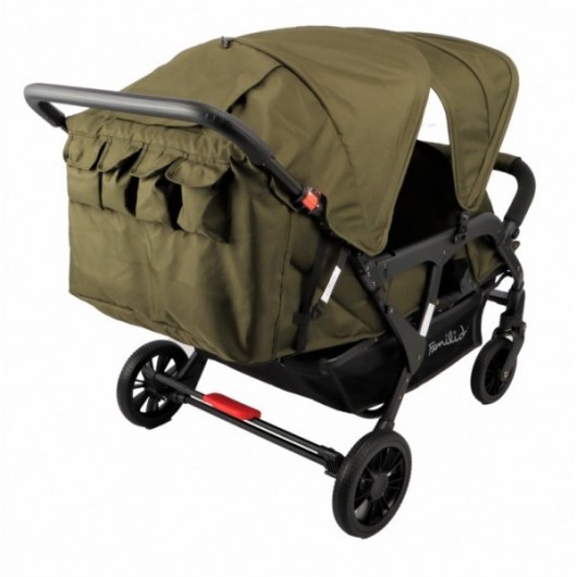 Poussette 4 places Lidoo Lite Green Forest